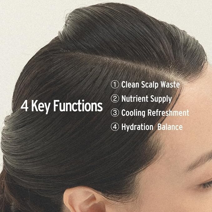 LORINIQUE L01 ginseng ingredient photo emphasizing scalp nourishment.