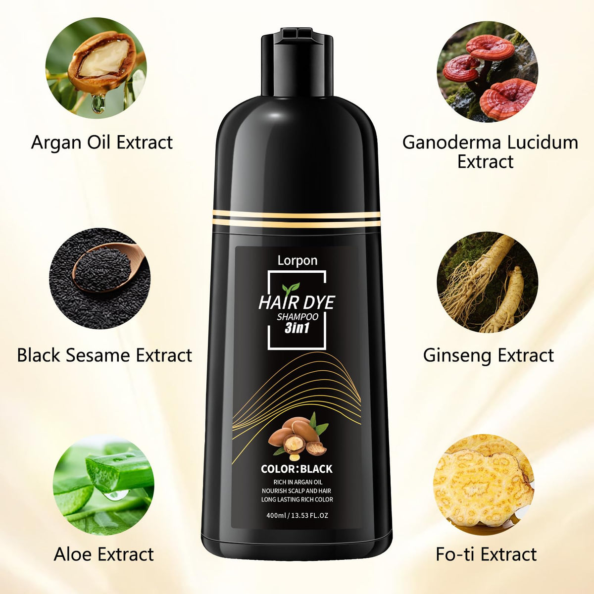 lorpon plant extracts and mild fragrance for comfortable use