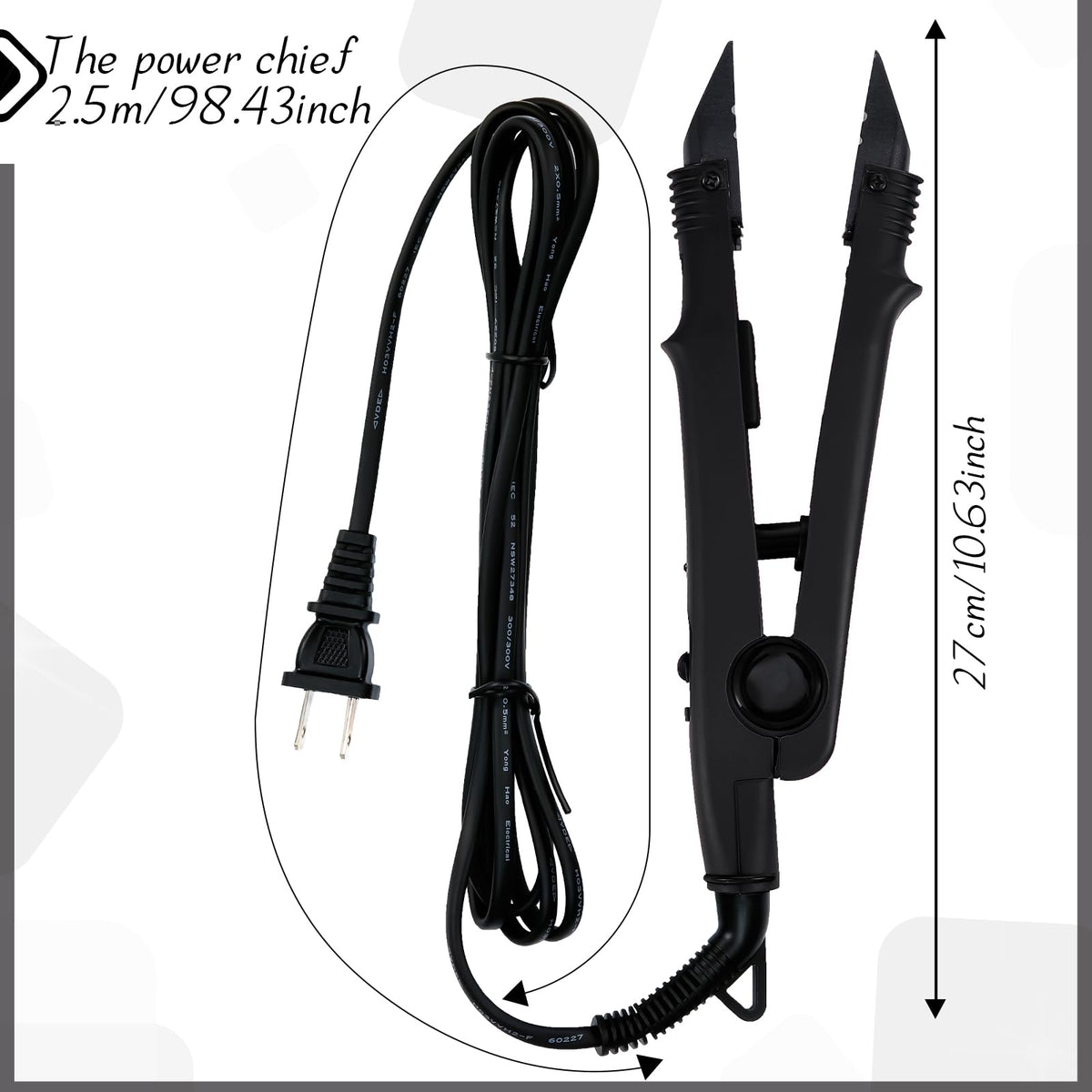 Lothee heat iron connector wand ready for U Tip extensions
