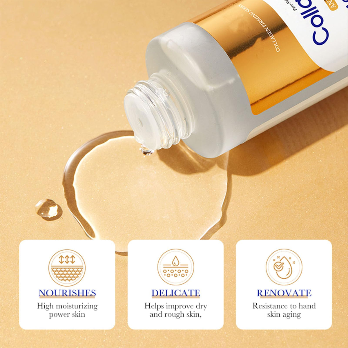 LOTIZUO Collagen Serum image highlighting lightweight hydration boost