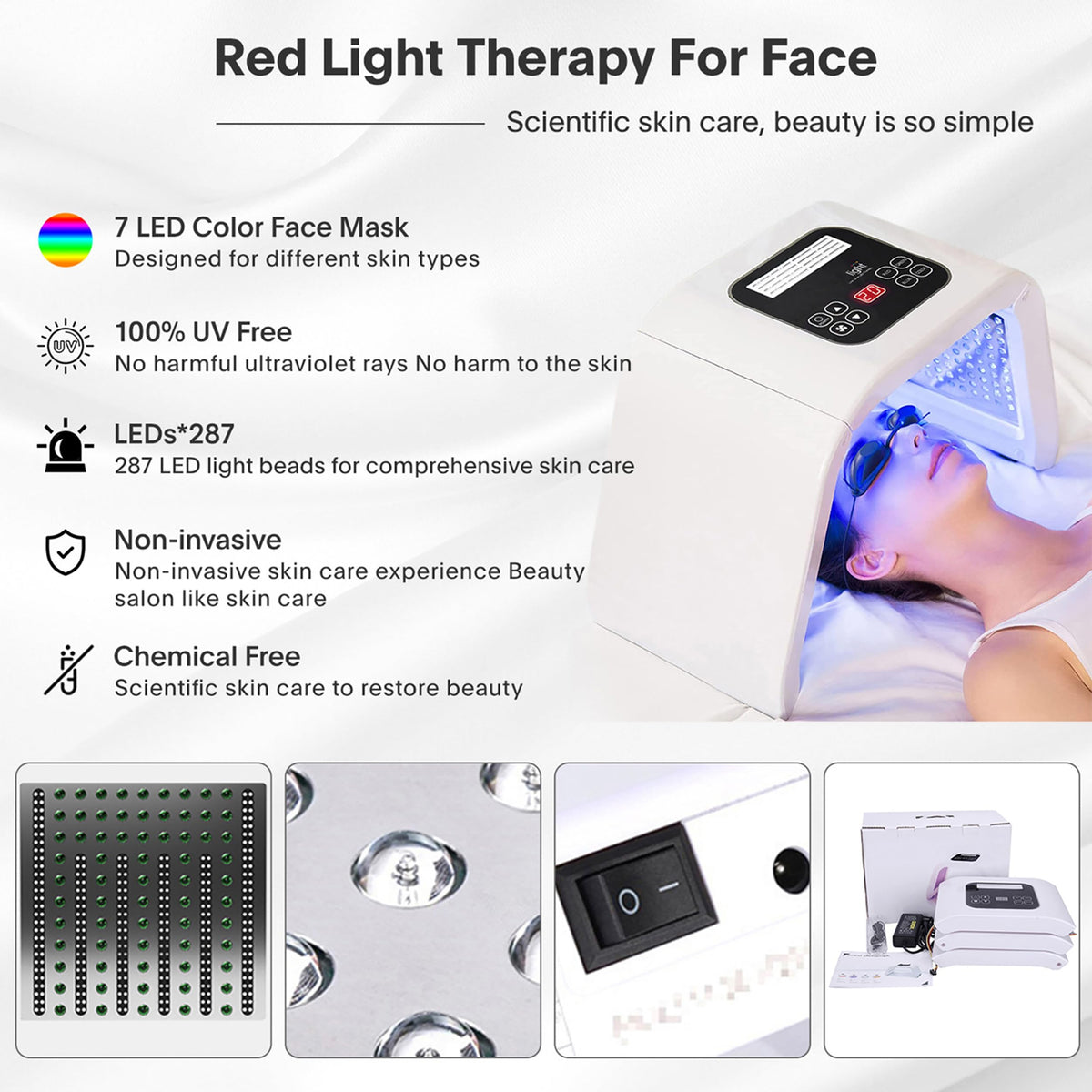 LOUDYKACA portable spa-ready mask case for convenient home use