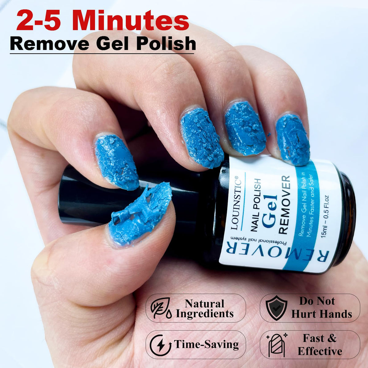 LOUINSTIC unboxing shows complete manicure setup for at-home use