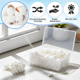 Lounsweer versatile swabs suitable for makeup, crafts, pet care, and home tasks.