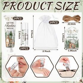 Lounsweer woodland thank-you cards 24-pack for quick, thoughtful notes