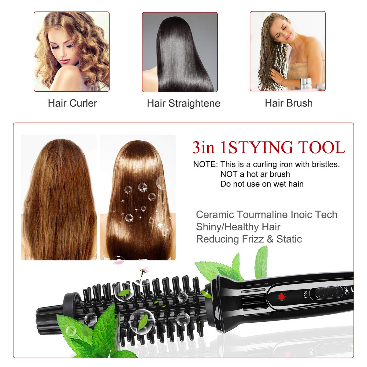 LOVANI complete styling kit includes clips and travel pouch