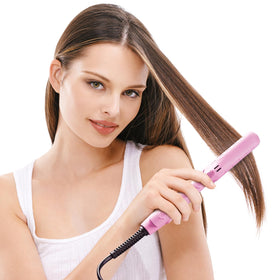 LOVANI Mini Flat Iron comes with a heat-resistant bag for secure travel