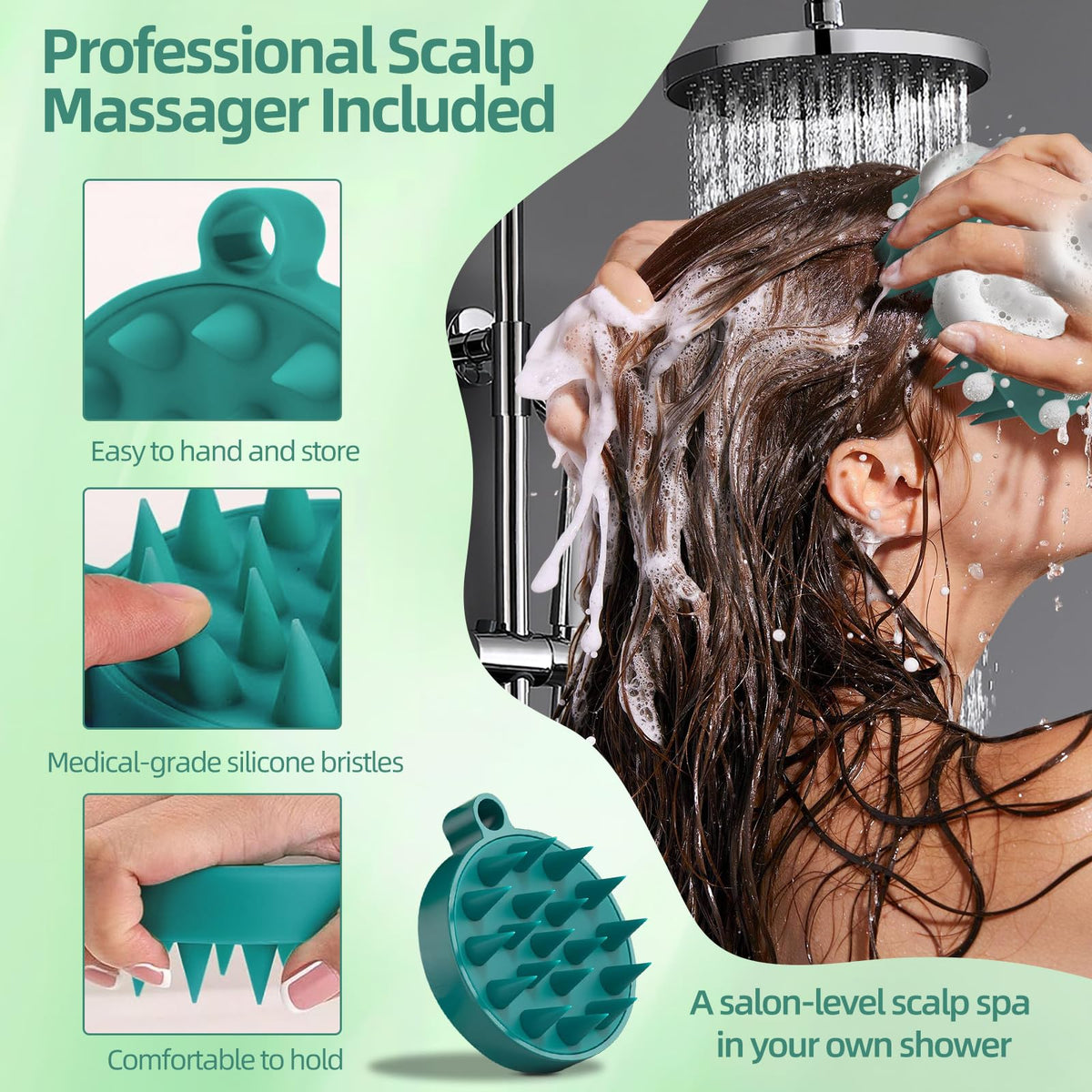 LOVAYON Salt-BHA exfoliant particles showing deep cleansing action.