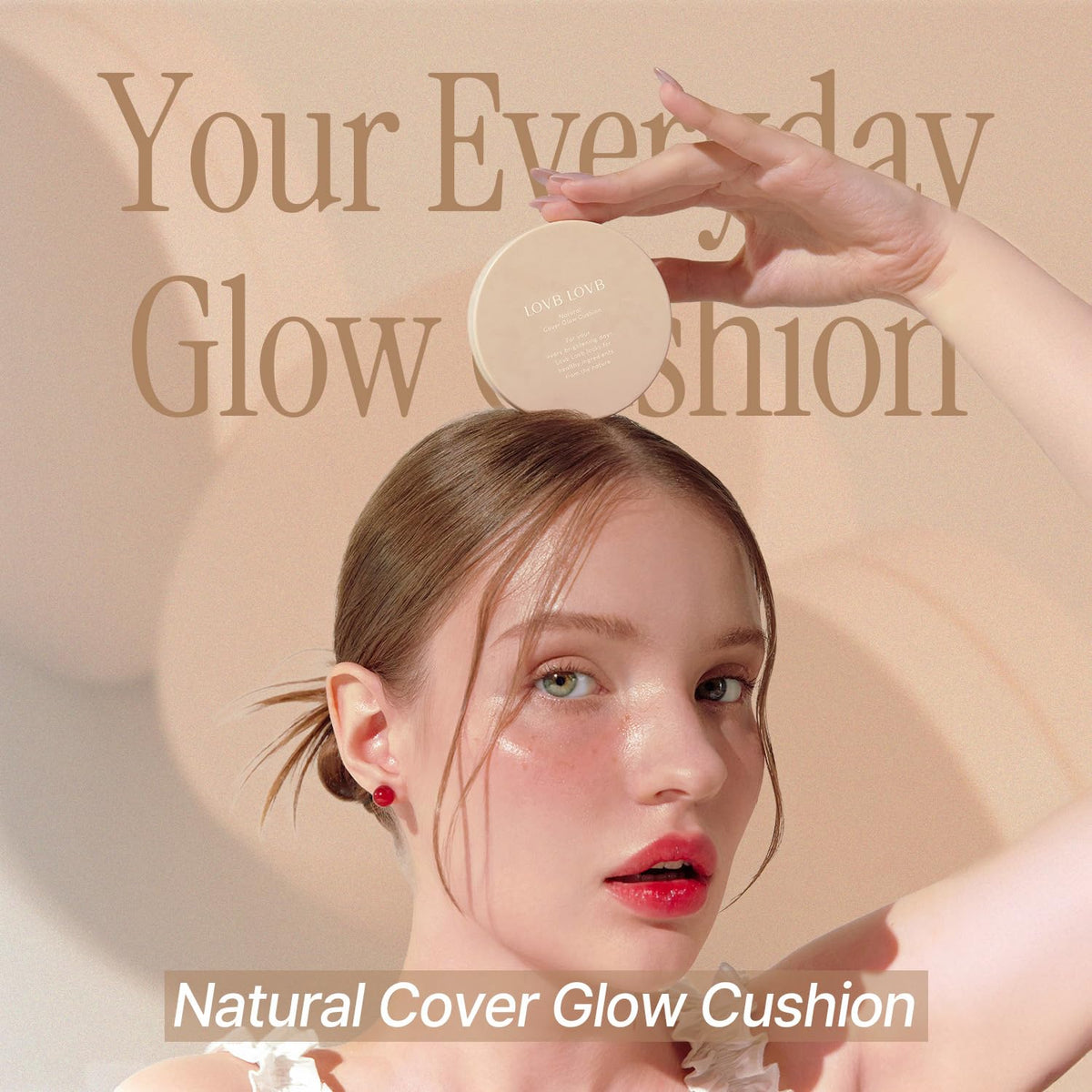 LOVB hypoallergenic formula image communicates gentle, skin-friendly makeup.