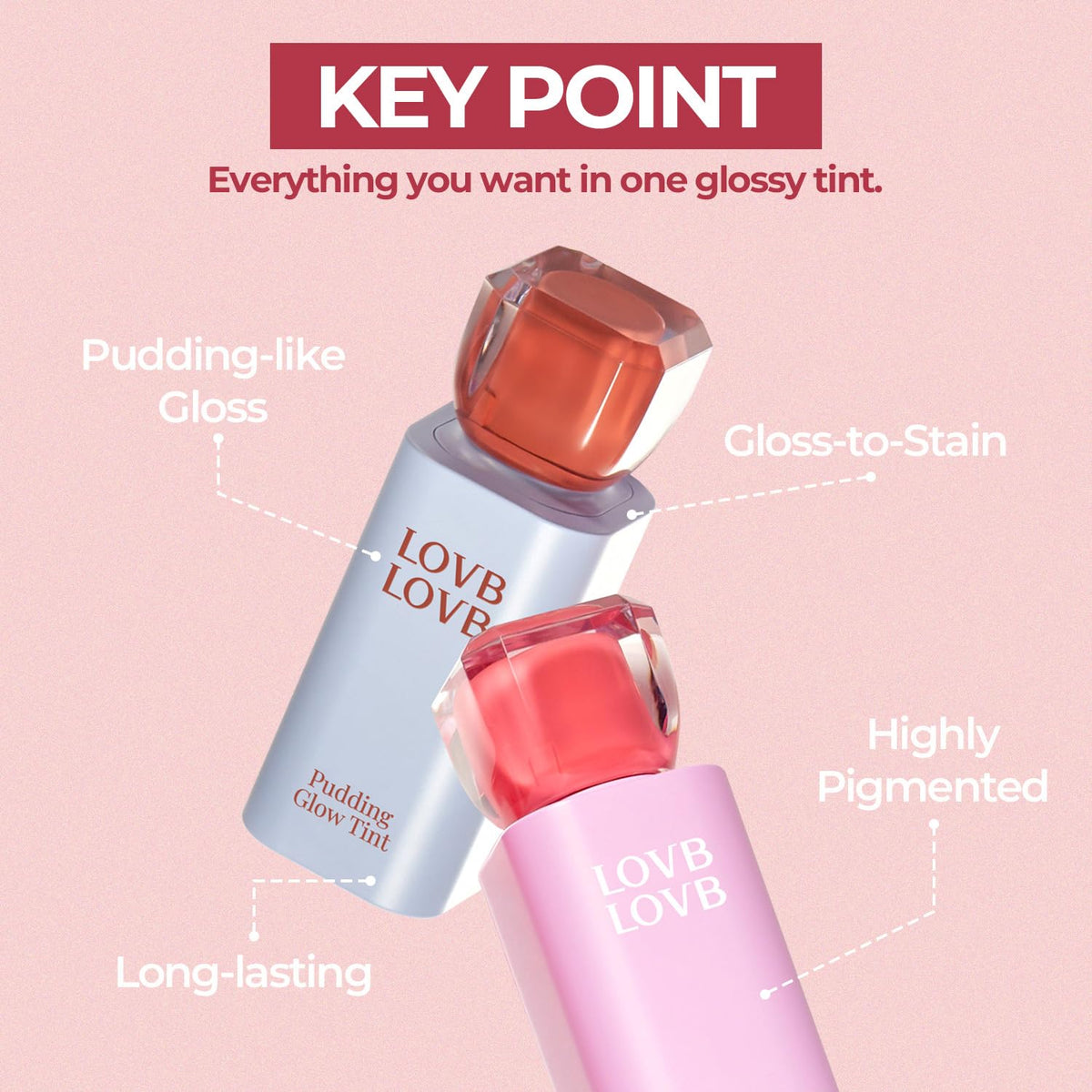 LOVB LOVB Pudding Glow swatches in 06 Coco Hazel reveal vibrant everyday shade