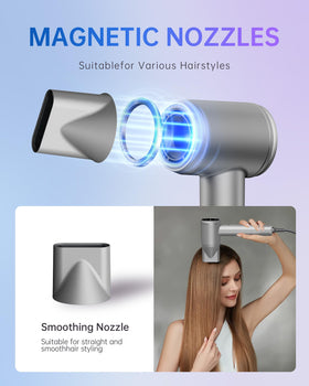 Love Best Hair Dryer travel-ready with compact build for on-the-go styling.