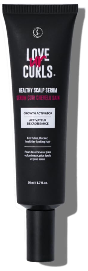 Love Ur Curls bottle pour: convenient daily scalp hydration.