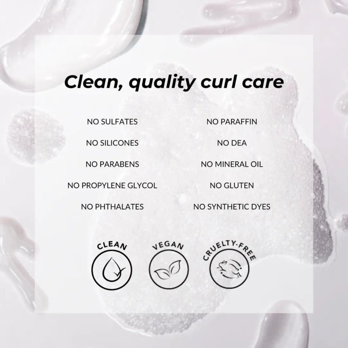 Love Ur Curls 150ml bottle delivers a spa-like cleanse at home.