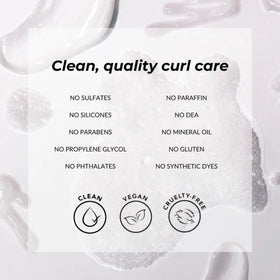 Love Ur Curls 150ml bottle delivers a spa-like cleanse at home.