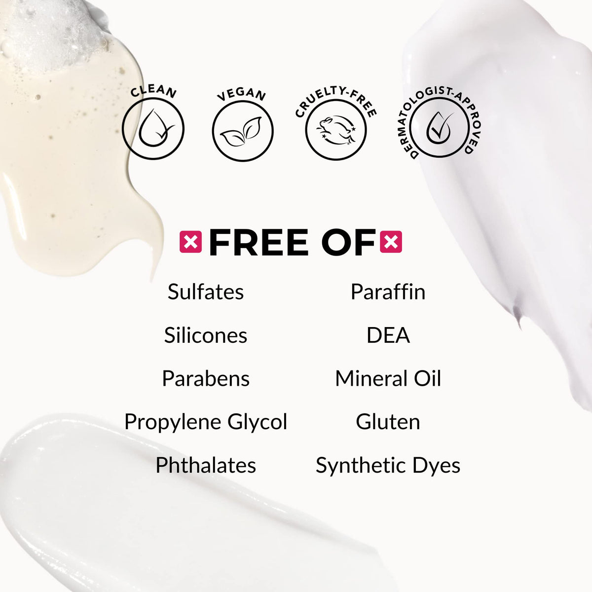 Love Ur Curls fragrance-free shampoo label highlighting fragrance-free formula for sensitive scalps.