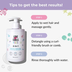 Love Ur Curls Kids curls feel soft and manageable after use