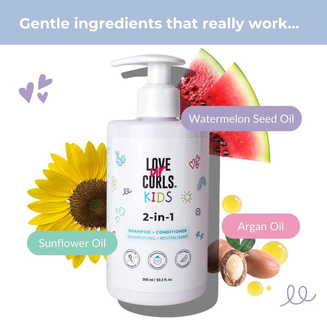 Love Ur Curls Kids wash day becomes simple with one-step cleansing