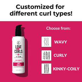 Love Ur Curls Ultra-Hydrating Detangling Conditioner jar for smooth detangling.