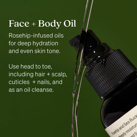 Loved01 oil on skin gives natural glow and even tone over time.