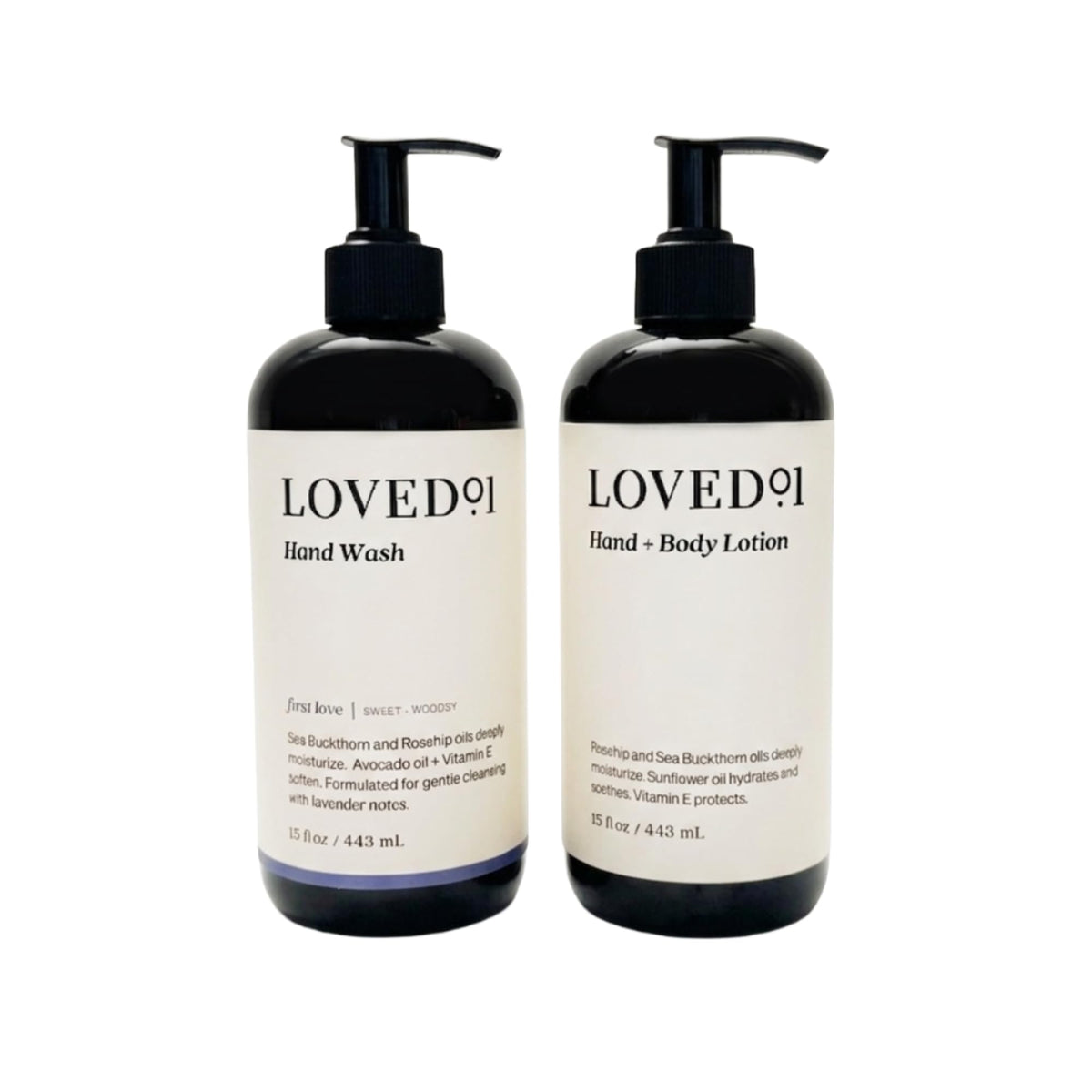 Loved01 lavender scented hand wash bottle for gentle daily cleansing