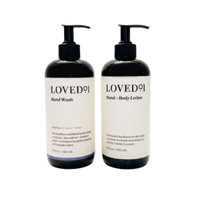 Loved01 lavender scented hand wash bottle for gentle daily cleansing