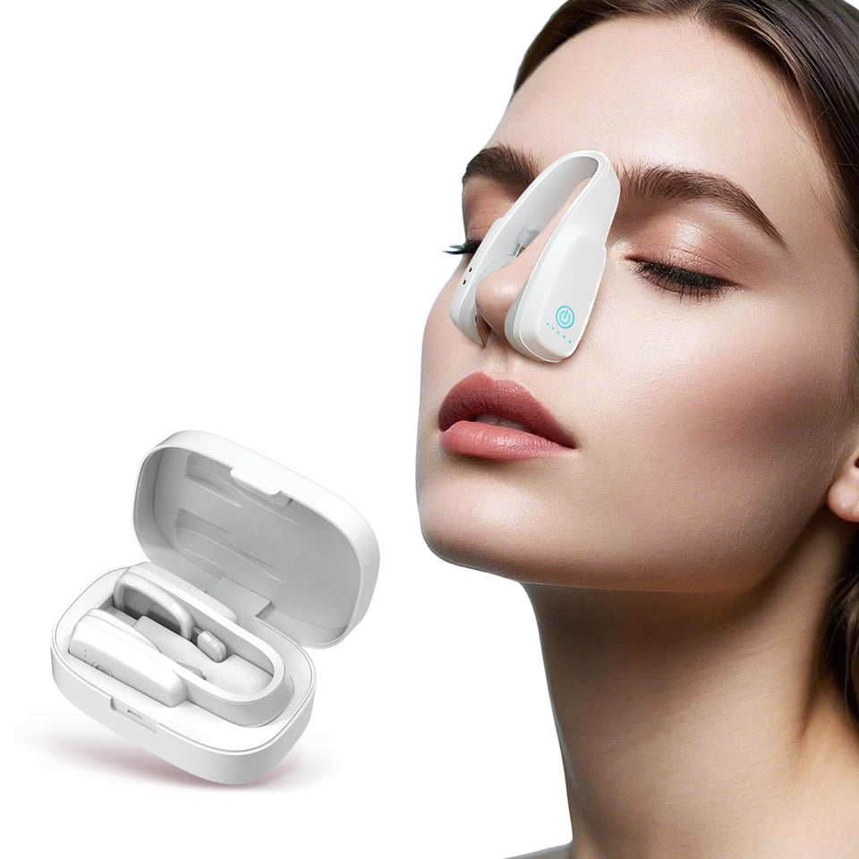 LoveeHafen nose shaper clip front view for subtle bridge lift and balance