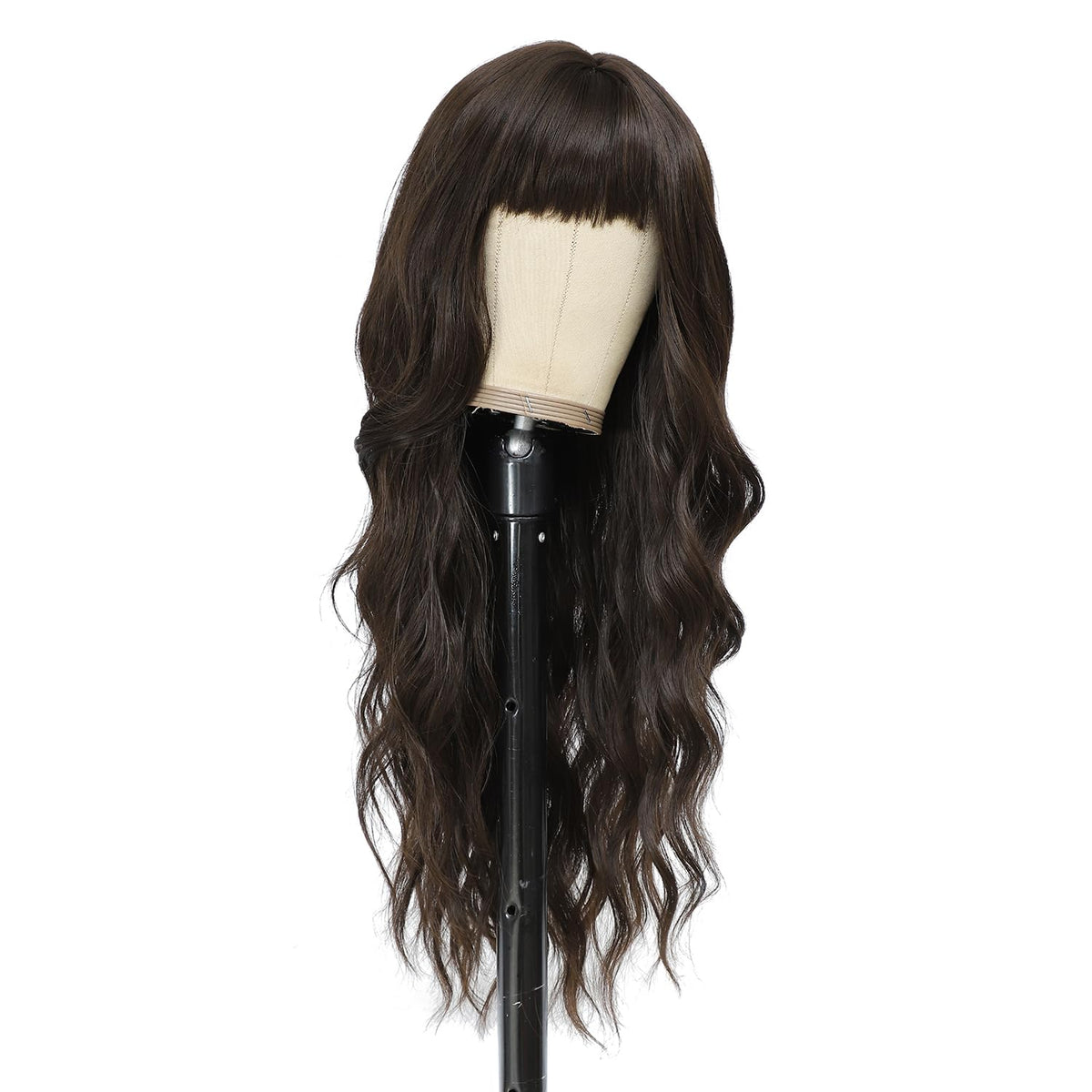 Lovenia synthetic heat-resistant fiber mimics real hair with low maintenance.