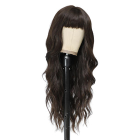 Lovenia synthetic heat-resistant fiber mimics real hair with low maintenance.