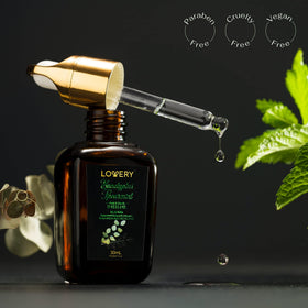 LOVERY bubble bath with mint creates creamy lather and soothing aroma