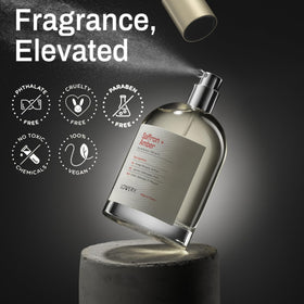 LOVERY Ambery Saffron mid notes of jasmine and cedarwood for refined elegance