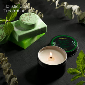 LOVERY spearmint shower gel delivers a refreshing cleanse with mint aroma
