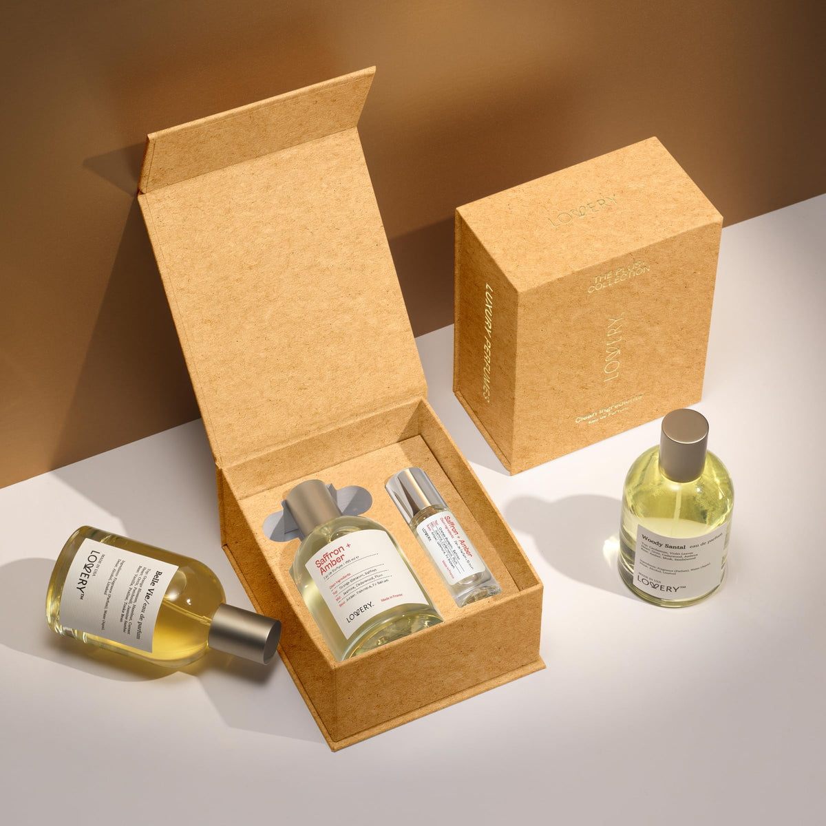 LOVERY Ambery Saffron top notes of saffron and orange blossom brighten the opening