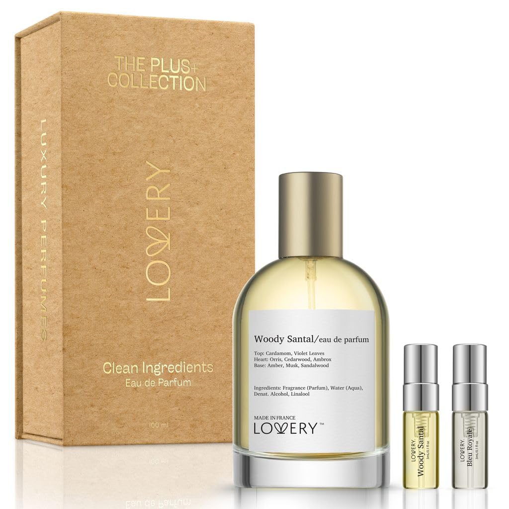 LOVERY back of bottle emphasizes sustainable packaging