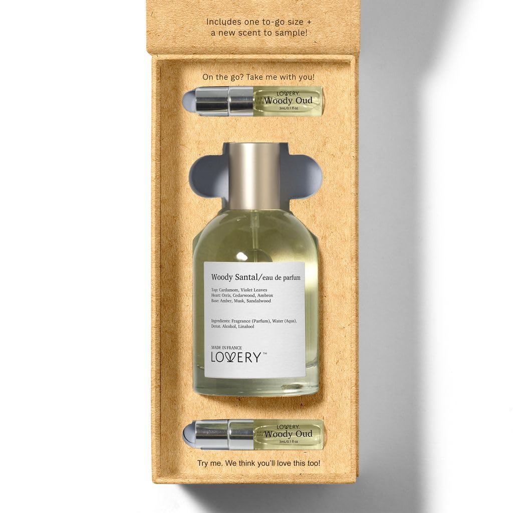 LOVERY unisex usage image communicates versatile fragrance appeal
