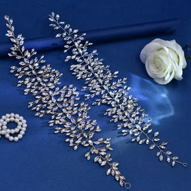 Lovfoiver bridesmaid wedding accessory complements formal gowns with subtle shine.