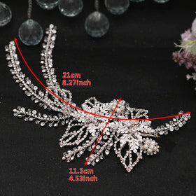 LOVFOIVER pearl-accent hairband blends classic and contemporary for any special event