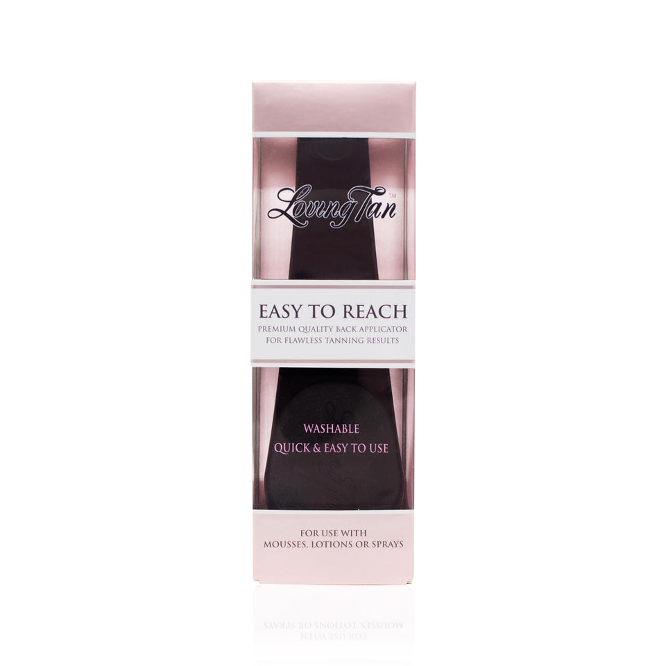 Loving Tan Easy to Reach Back Applicator front view for even back coverage