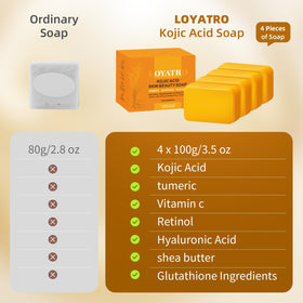 LOYATRO gentle formula designed for sensitive skin and mild cleansing.