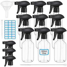 LOYIM 9 pack spray bottle with adjustable nozzle for precise mist applications in gardening