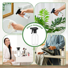 Transparent LOYIM bottle helps monitor liquids during cleaning or plant care