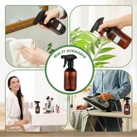 LOYIM amber spray bottle with writable label for quick identification.