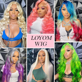 Loyom 613 HD blonde body wave wig in motion for rich texture and bounce