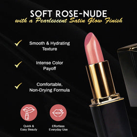 L'Paige Aloe Vera formula keeps lips hydrated throughout wear.