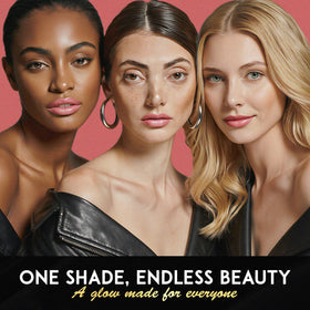Close-up of outer packaging highlights luxurious branding and premium materials.