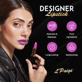 L'Paige L21 twist mechanism demonstrated for precise, smooth application.