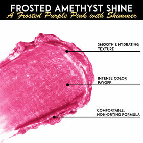 L’Paige swatch demonstrates even coverage and fade resistance.
