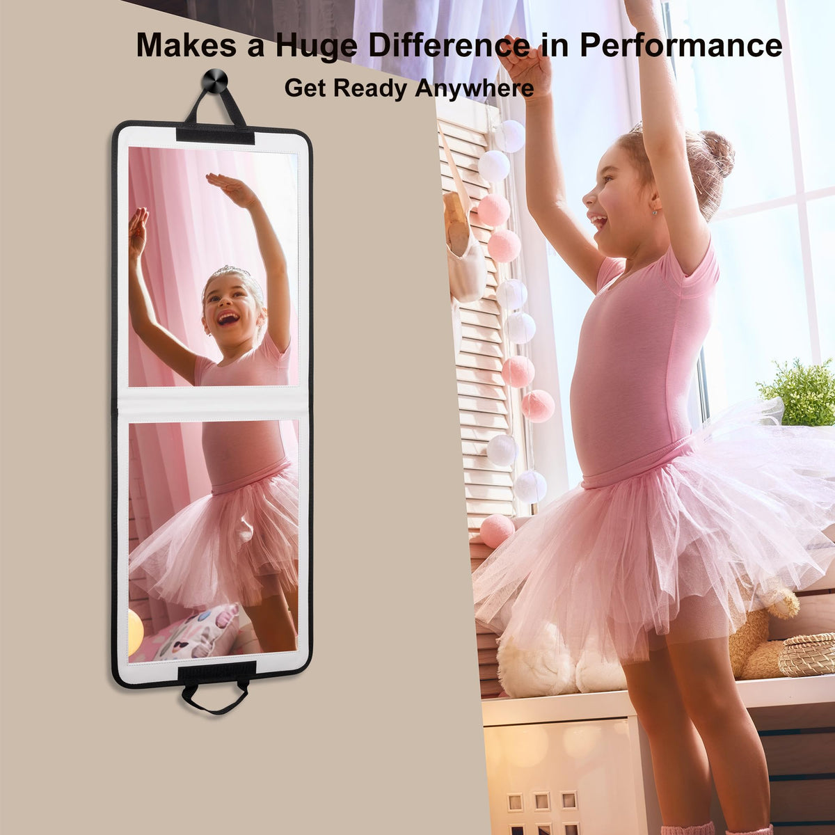 LPHUMEX gift-ready packaging and white frame for dancers