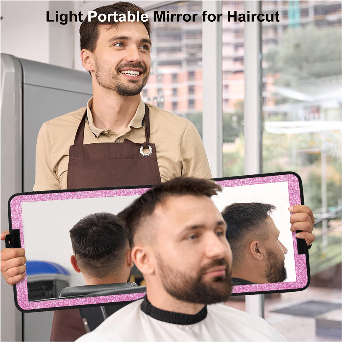 LPHUMEX outdoor-friendly mirror for events and performances.