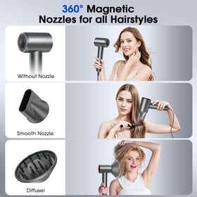 lpstea hair dryer diffuser attachment helps define curls with uniform moisture