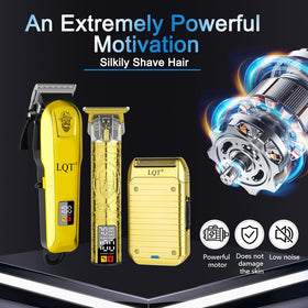 LQT includes 8 premium combs for customizable lengths.
