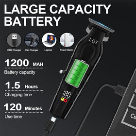 LQT 902 charging dock with battery indicator for ready-to-use convenience